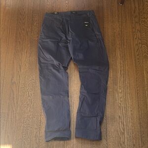 RVCA Men's Navy Chinos
